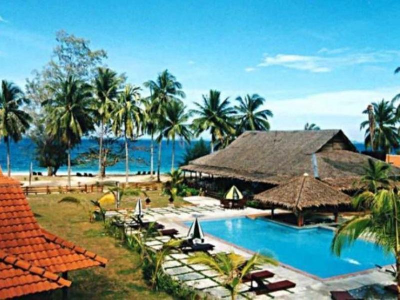 D'Coconut Island Resort Besar Island  Exteriör bild