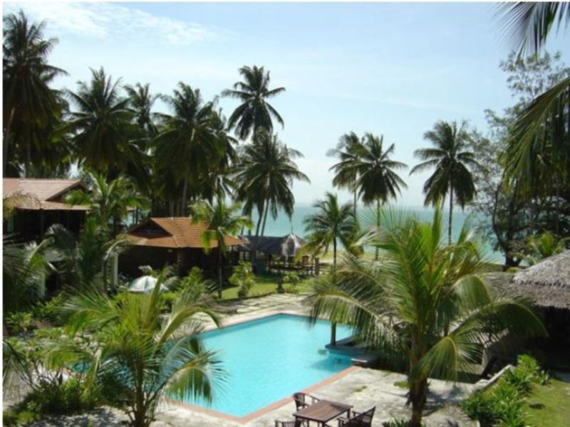 D'Coconut Island Resort Besar Island  Exteriör bild